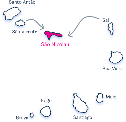 Flights to São Nicolau in Cabo Verde