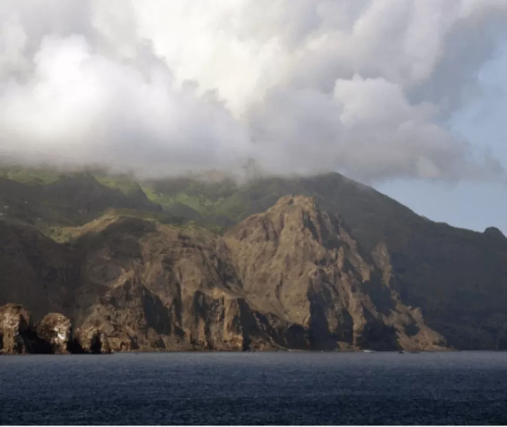 The island Brava in Cabo Verde